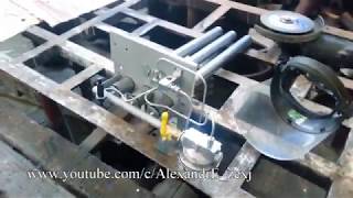 печь для бани на газу