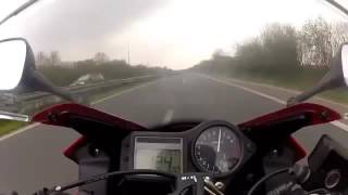 Максимальная скорость Honda CBR 600 RR 2007