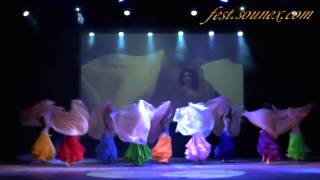 نوال الزغبي بعينك   Ethno Dance Festival belly dance "Многоликая" с 2 платками Чернигов танцы