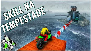 GTA 5 Online XBOX 360 CORRIDA PARKOUR SKILL TEST HARD DE DIFÍCIL ⛈?