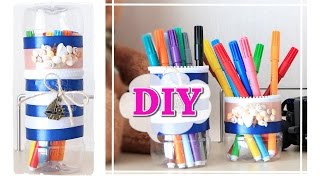 DIY: PENCIL CASE / Как сделать пенал из бутылок/ #BacktoSchool / NataliDoma