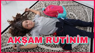 Okuldan Dönüş Akşam Rutinim - Eğlenceli Video