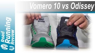 Nike Vomero 10 vs Nike Odissey Review