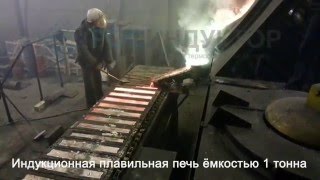 Индукционная печь