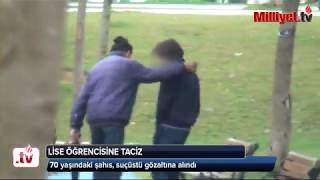 Lise öğrencisine taciz