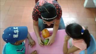 Actividades de estimulación táctil para niño ciego.