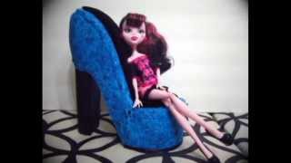 Как сделать КОМНАТУ и МЕБЕЛЬ для кукол! How to make a ROOM and FURNITURE for dolls!