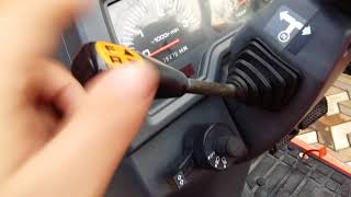 Новейший японский трактор KUBOTA KT 22F.