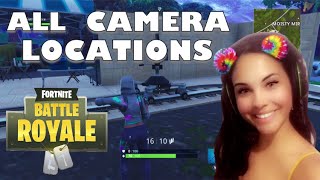 Fortnite: Dance in Front of Different Film Cameras. All Camera Location!