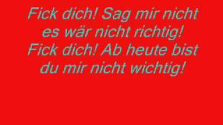 Fick dich with lyrics