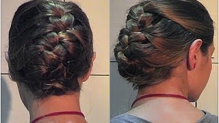 Прическа на Каждый день на основе Француской Косы/Колоска by AnaLisboa