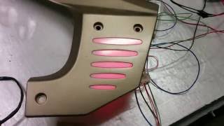 Honda gold wing gl-1800 spi rgb run light (подсветка бегущий огонь) тюнинг голда Kuryakyn