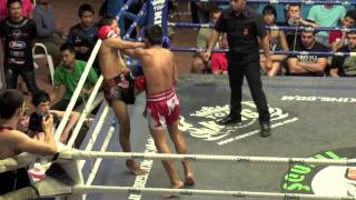 Fahkrajang TigerMuayThai vs Pentong Tanaimilay @ Bangla Boxing Stadium 17/7/2013