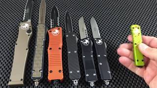 Microtech OTF Automatic Switchblade Knives Lineup