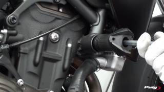 REF.7064N Puig Frame Sliders R12 Model for YAMAHA MT-07 TRACER