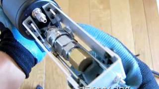 エグゾーストキャノンの製作(4号機仮組み動作確認)