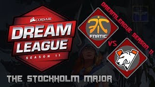 Fnatic vs Virtus.Pro / Bo3 / DreamLeague Season 11 Stockholm Major  / Dota 2 Live