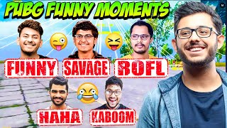 PUBG Streamers Funniest Moments You Can't Stop Laughing -  Dynamo, Mortal, Carry, Kronten, Shreeman.