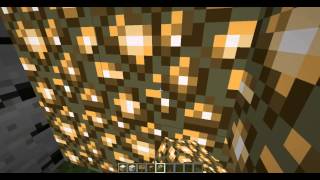 Баг в Minecraft 1.8.1  светопроницаемый светокамень