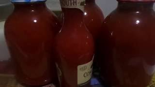 Быстрый способ приготовления очень вкусного домашнего томатного сока на зиму.