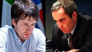 Шахматы.  Каспаров против Раджабова: сложная борьба во французской защите