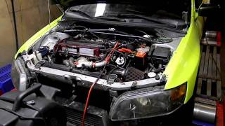 Evolution VIII, standard engine, 272 cams, Tomei ARMS 7960 Turbocharger