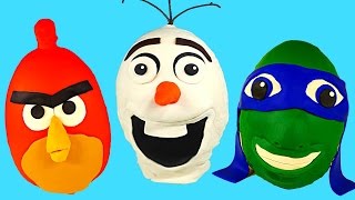 GIANT SURPRISE EGGS EPISODE! Giant Play Doh Eggs