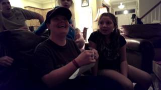 My sister surprised with tickets to the Daytona 500