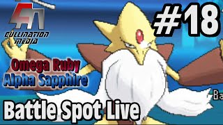 Pokemon Omega Ruby and Alpha Sapphire: Battle Spot Live #18: Mega Alakazam's Iron Hide