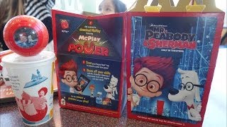 Mr. Peabody & Sherman - McDonald's Happy Meal