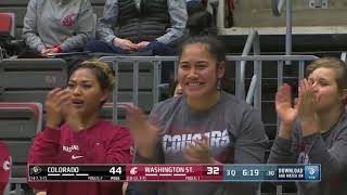 WSU WBB: Highlights vs. Colorado 2/7/20