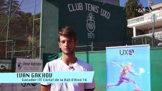 Ivan Gakhov, ganador del ITF Ciutat de la Vall d'Uixó 2016