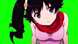 ✔️GREEN SCREEN EFFECTS: anime girl