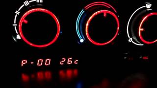 Audi 80 электронное управление печкой  Test 3