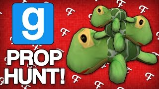 Gmod: TURTLE POWA! (Garry's Mod Prop Hunt - Comedy Gaming)