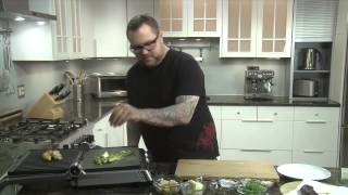 Breville    Chef Jamie Bissonnette  New York Strip Steak on the Smart Grill