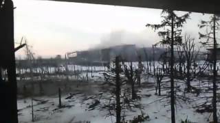 Жесть! Бои за АД. Aэропорт Донецка Украина!