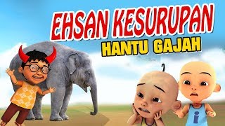 Ehsan Kesurupan hantu Gajah , Upin ipin kaget GTA Lucu