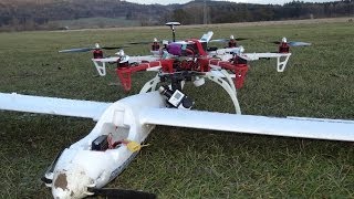 CRASH dji F550 killed Easy Glider
