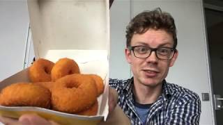 7 Camembert Donuts von McDonalds zum Preis von 3,99 Euro im Test Cranberry Dip