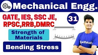 12:00 PM - Mechanical by Neeraj Sir |Day #31 | Strength of Materials | Bending Stress