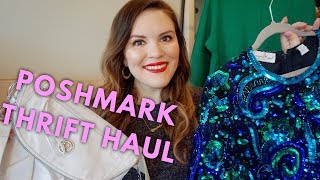 Thrift Haul To Sell On Poshmark! | Designer & Trendy Secondhand Fashion