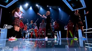 Ксения Капустина, Валерия Самохвалова и Эдуард Редико "Hideaway" - Поединки - Голос Дети - Сезон 2