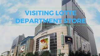 Korea Life Vlog | Lotte Department Store
