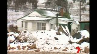 7 News Flashback - Stanthorpe snow 1984.