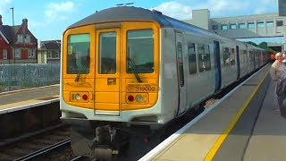 Trains at Balcombe & Haywards Heath (in Rush Hour) - 25/07/17