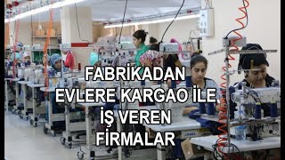 Fabrikadan evlere kargo ile iş veren firmalar