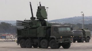 Российские и сирийские военные провели совместные учения в порту Тартус.