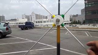 VHF  AWX Antenna Test