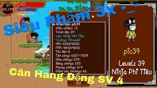 ►Ninja School Online► #SERI HĐ ► Quẩy Nát Hang Động 3x Cùng @pic39 SV4
